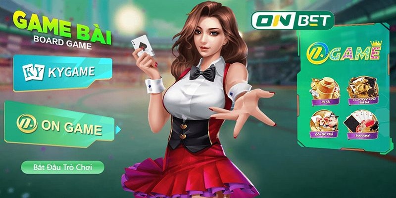 Khám phá thế giới game bài tại onbet